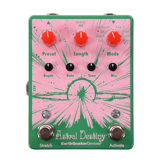 EarthQuaker Devices Astral Destiny Octal Octave Reverberation Odyssey One-of-a-Kind Color #13 Effects and Pedals / Reverb