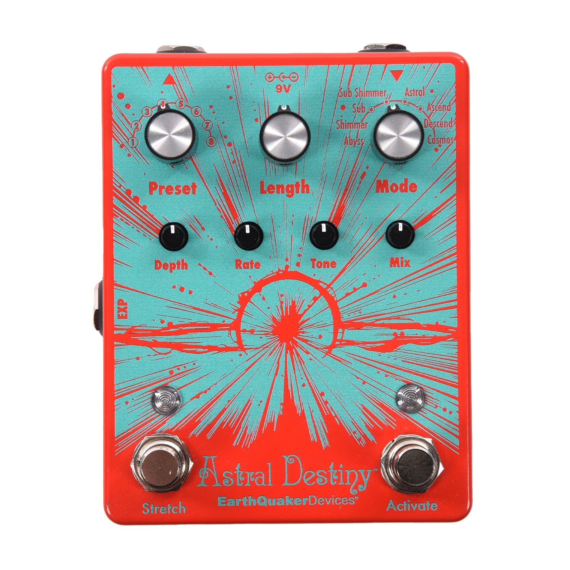 EarthQuaker Devices Astral Destiny Octal Octave Reverberation Odyssey One-of-a-Kind Color #14