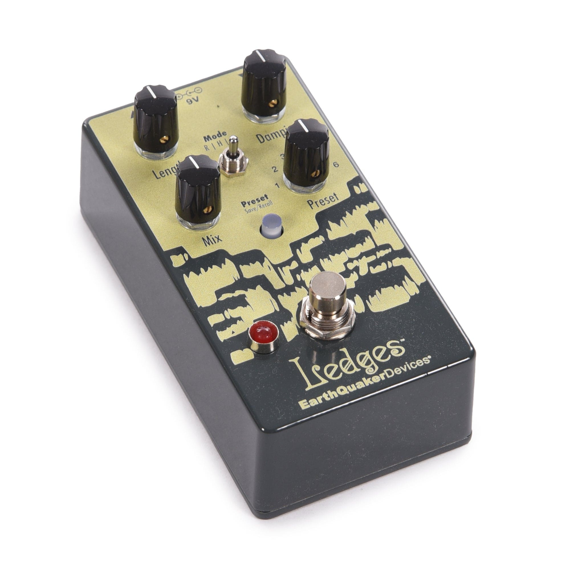 EarthQuaker Devices Ledges Tri-Dimensional Reverberation Machine Pedal Effects and Pedals / Reverb