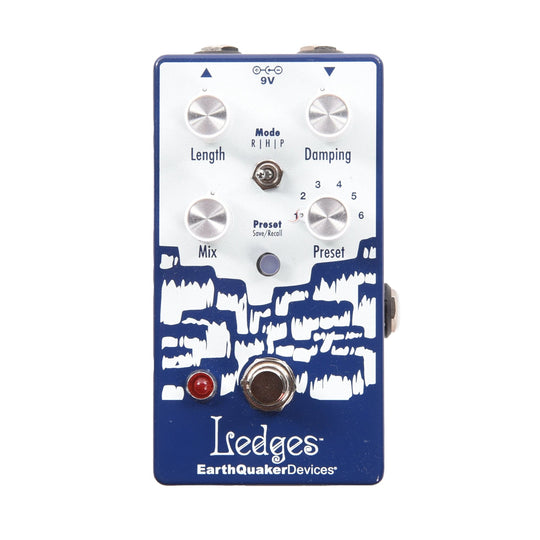 EarthQuaker Devices Ledges Tri-Dimensional Reverberation Machine Pedal One-of-a-Kind Color #01 Effects and Pedals / Reverb