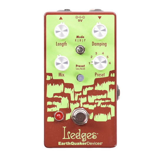 EarthQuaker Devices Ledges Tri-Dimensional Reverberation Machine Pedal One-of-a-Kind Color #02 Effects and Pedals / Reverb