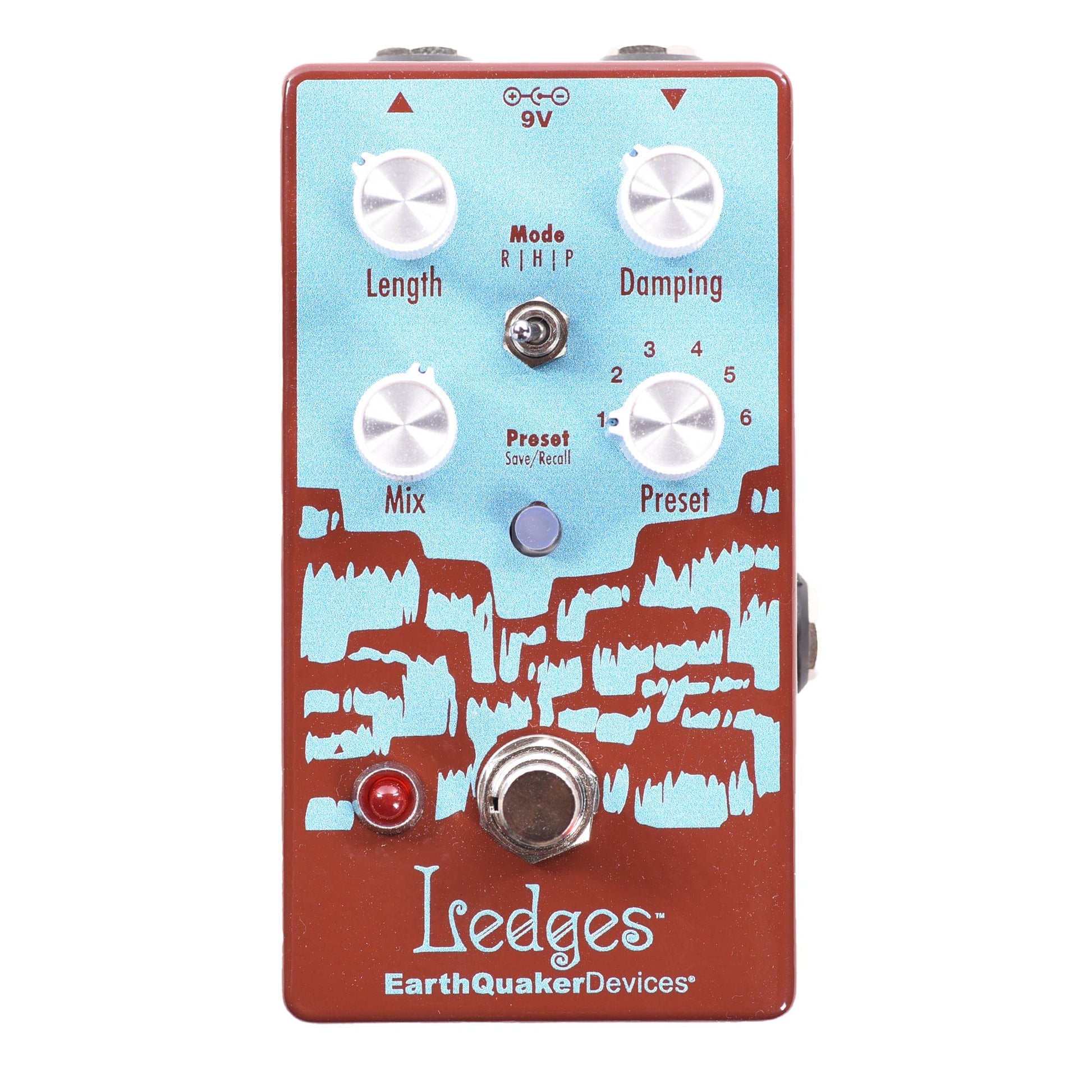 EarthQuaker Devices Ledges Tri-Dimensional Reverberation Machine 