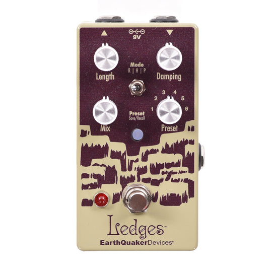 EarthQuaker Devices Ledges Tri-Dimensional Reverberation Machine Pedal One-of-a-Kind Color #07 Effects and Pedals / Reverb