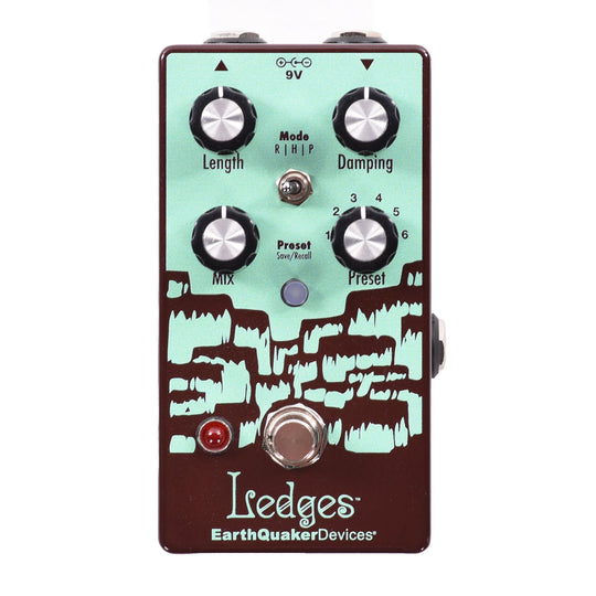 EarthQuaker Devices Ledges Tri-Dimensional Reverberation Machine Pedal One-of-a-Kind Color #08 Effects and Pedals / Reverb