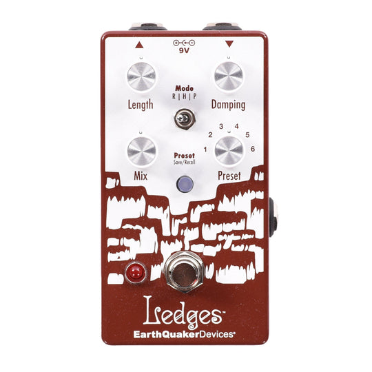 EarthQuaker Devices Ledges Tri-Dimensional Reverberation Machine Pedal One-of-a-Kind Color #09 Effects and Pedals / Reverb
