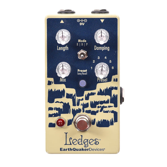 EarthQuaker Devices Ledges Tri-Dimensional Reverberation Machine Pedal One-of-a-Kind Color #12 Effects and Pedals / Reverb