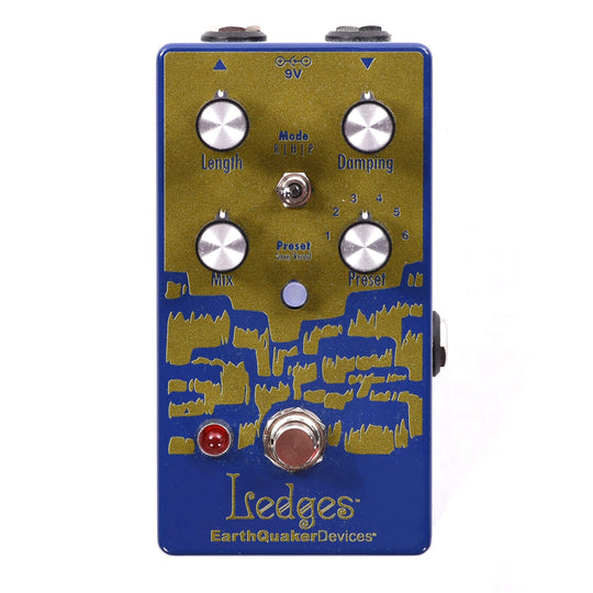 EarthQuaker Devices Ledges Tri-Dimensional Reverberation Machine Pedal One-of-a-Kind Color #13 Effects and Pedals / Reverb