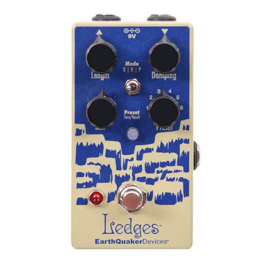 EarthQuaker Devices Ledges Tri-Dimensional Reverberation Machine Pedal One-of-a-Kind Color #15 Effects and Pedals / Reverb
