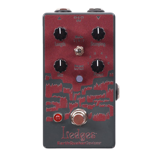 EarthQuaker Devices Ledges Tri-Dimensional Reverberation Machine Pedal One-of-a-Kind Color #16 Effects and Pedals / Reverb