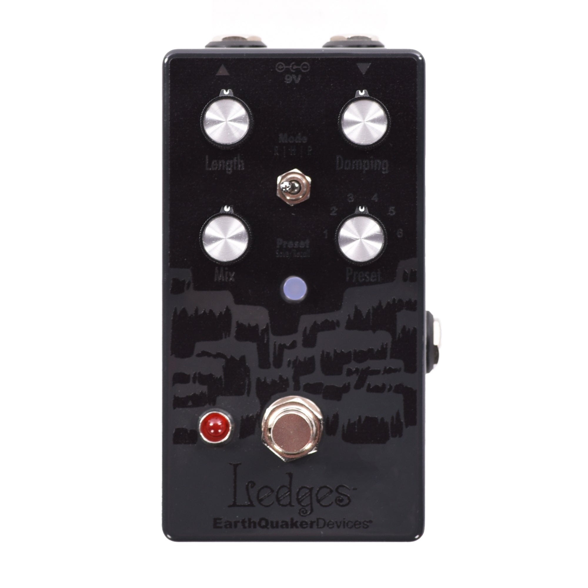 EarthQuaker Devices Ledges Tri-Dimensional Reverberation Machine Pedal One-of-a-Kind Color #17 Effects and Pedals / Reverb
