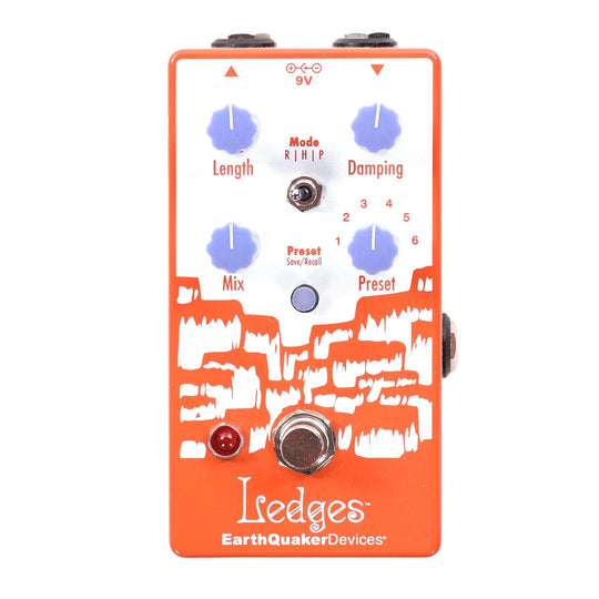 EarthQuaker Devices Ledges Tri-Dimensional Reverberation Machine Pedal One-of-a-Kind Color #19 Effects and Pedals / Reverb