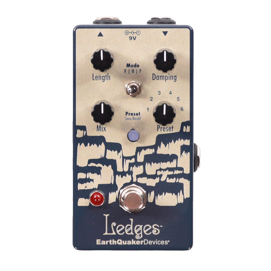 EarthQuaker Devices Ledges Tri-Dimensional Reverberation Machine Pedal One-of-a-Kind Color #23 Effects and Pedals / Reverb