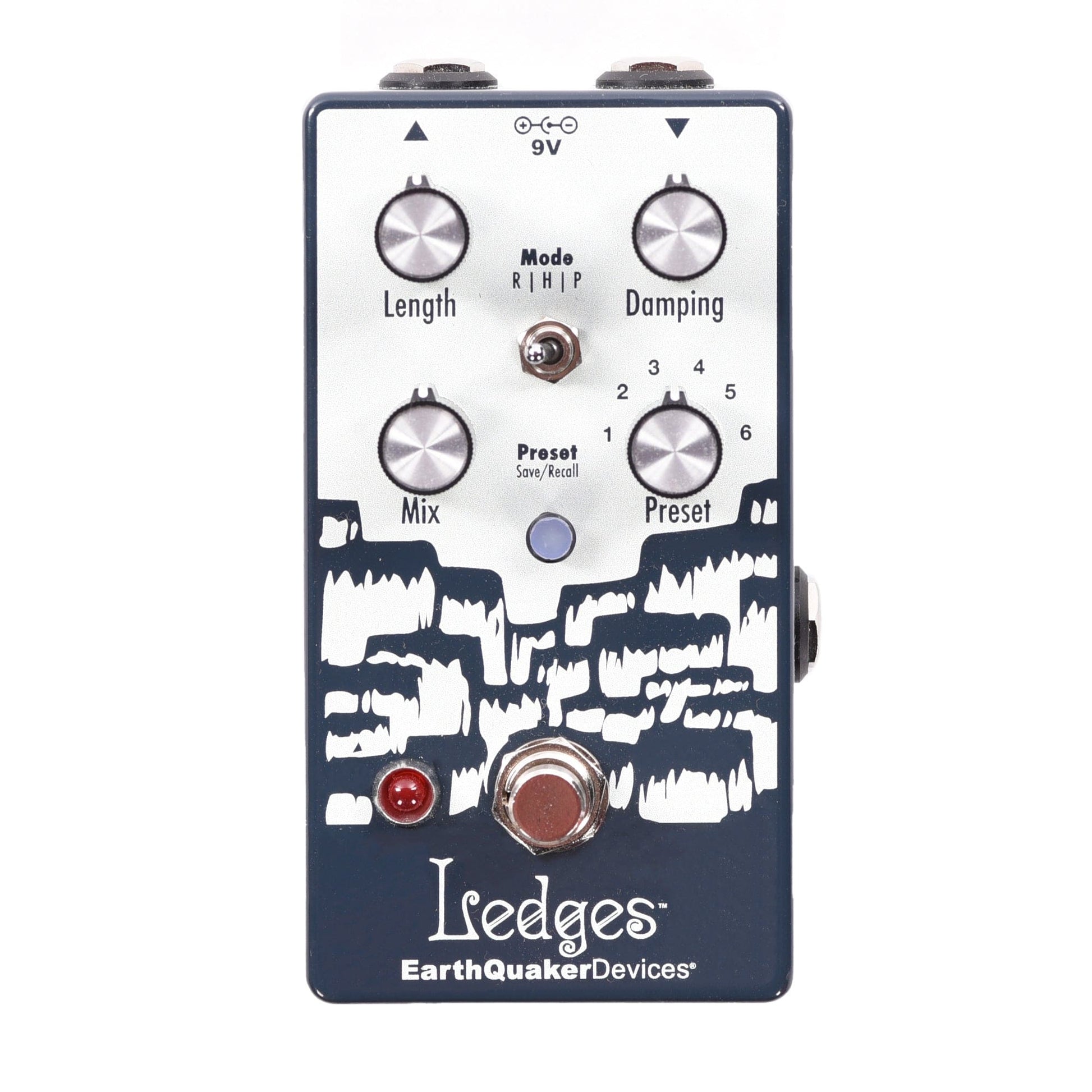 EarthQuaker Devices Ledges Tri-Dimensional Reverberation Machine Pedal One-of-a-Kind Color #25 Effects and Pedals / Reverb