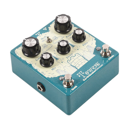 EarthQuaker Devices Towers Soundscape Generator Stereo Reverb Pedal Effects and Pedals / Reverb