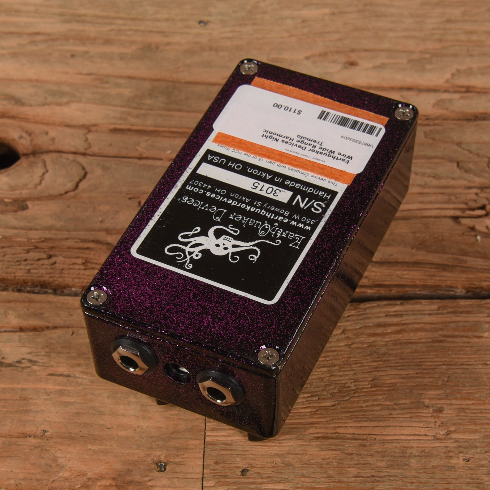 Earthquaker Devices Night Wire Wide Range Harmonic Tremolo Effects and Pedals / Tremolo