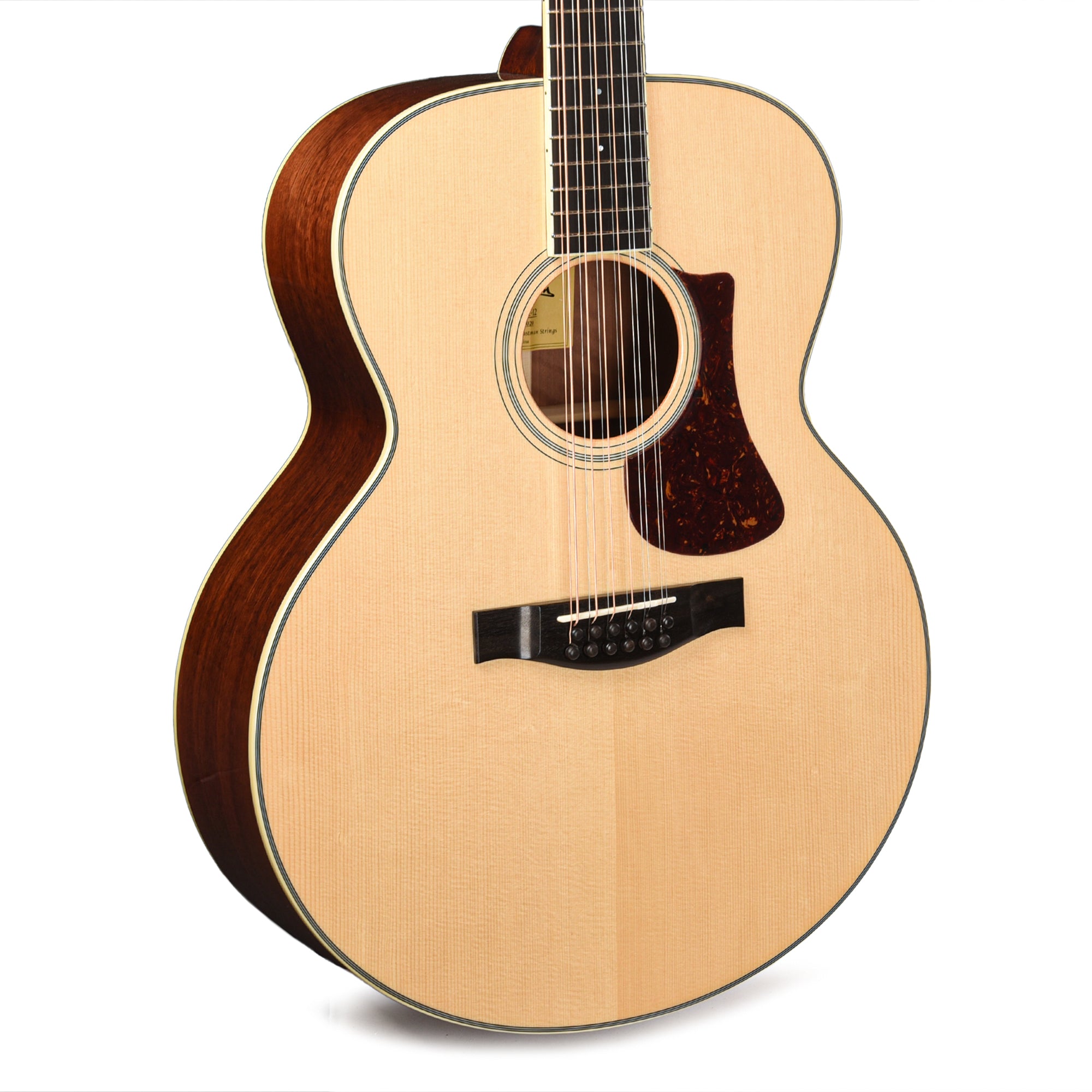 Eastman AC330E-12 Sitka/Mahogany Jumbo 12-String Natural w/Fishman Pickup Acoustic Guitars / 12-String