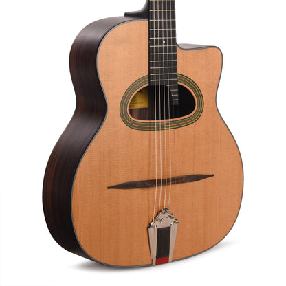 Eastman DM3 Grand Bouche Sitka Spruce/Rosewood Gypsy Jazz Acoustic Natural Acoustic Guitars / Archtop