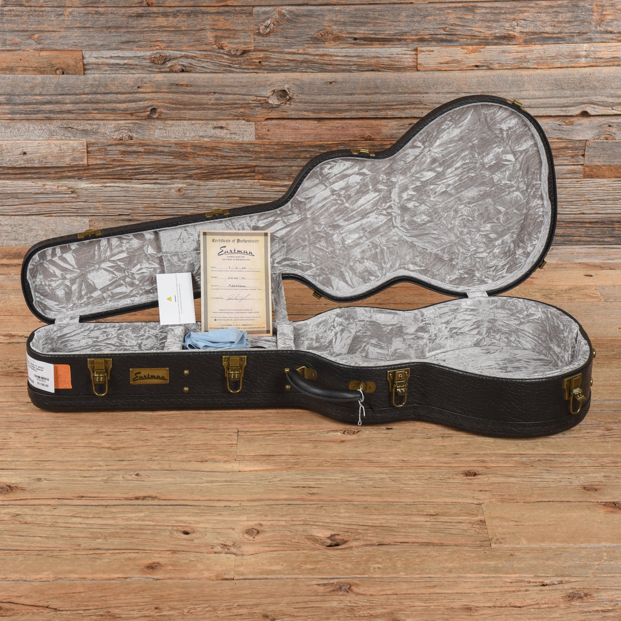 Eastman E10OO-TC Natural 2024 Acoustic Guitars / Concert