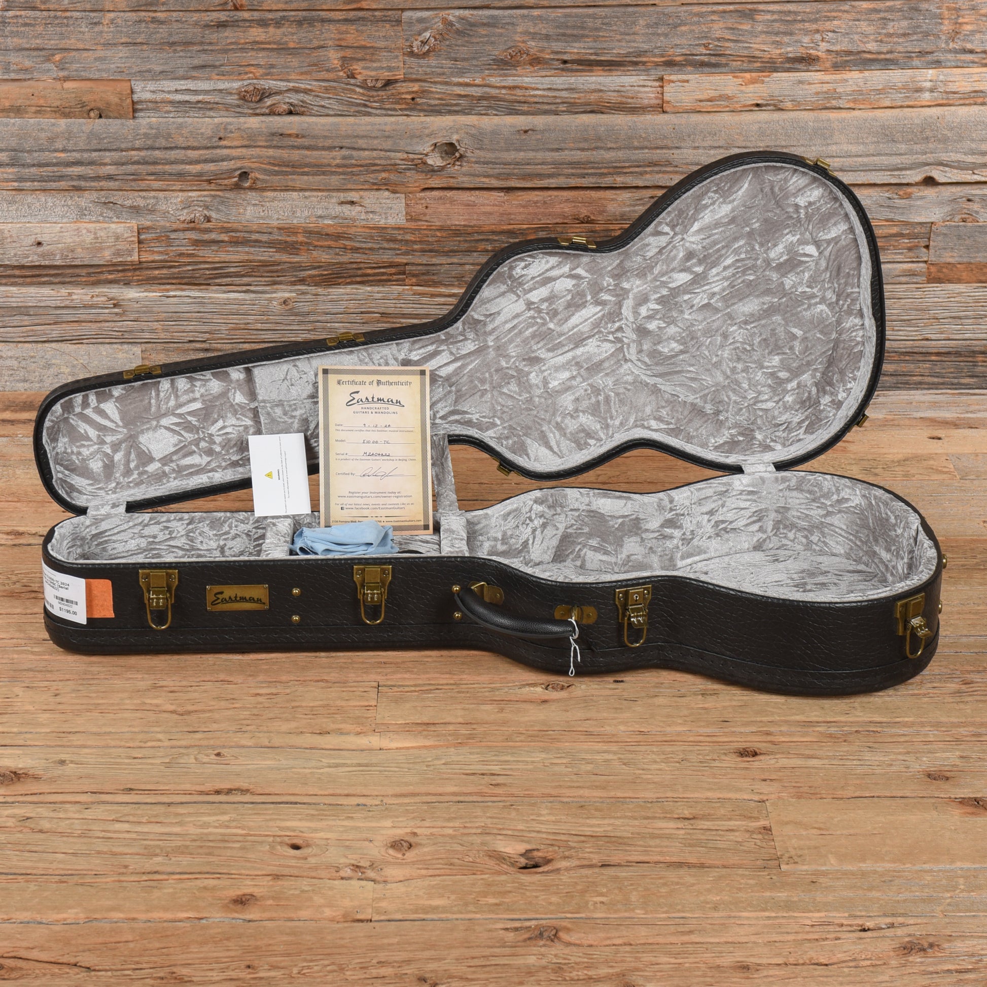 Eastman E10OO-TC Natural 2024 Acoustic Guitars / Concert