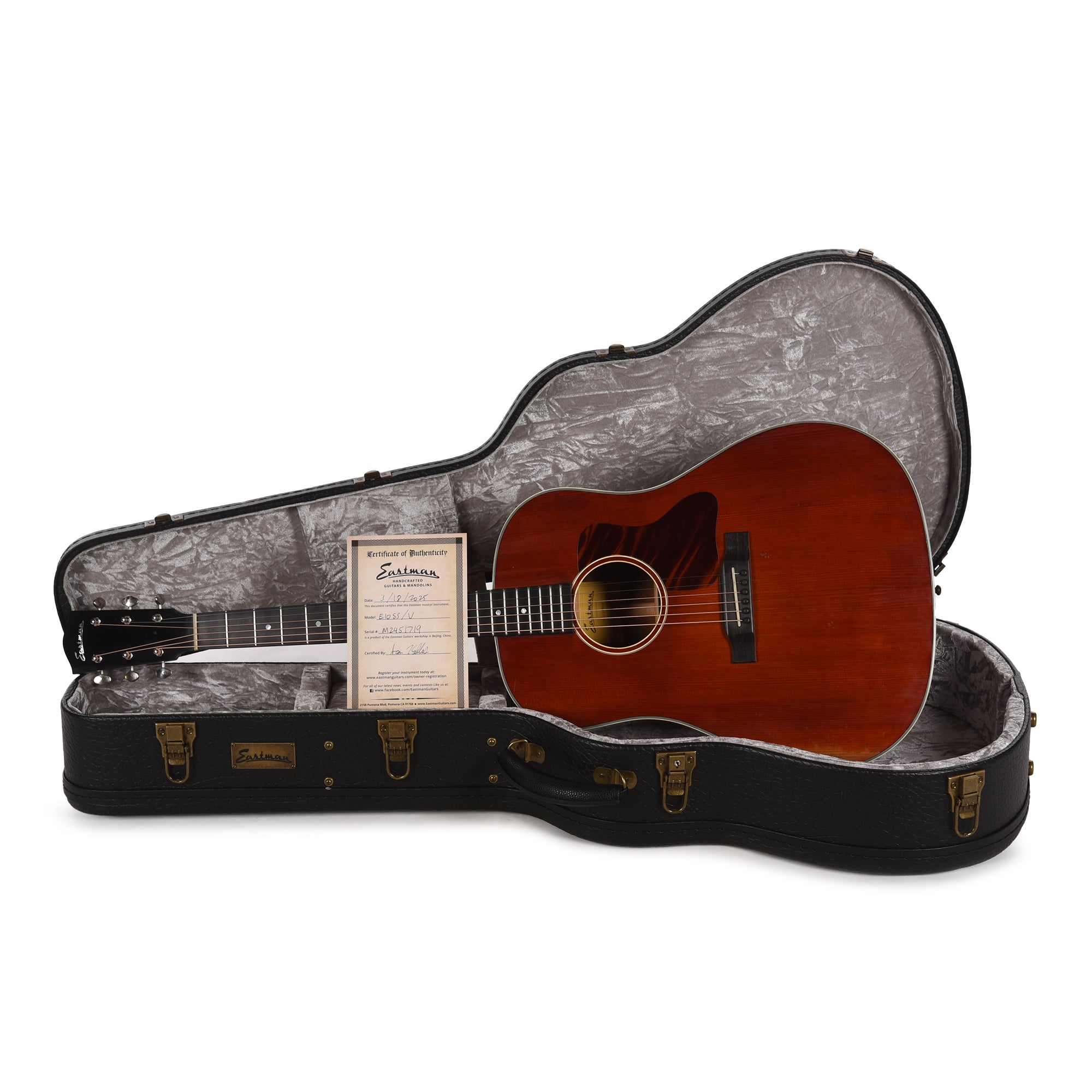 Eastman E10SS/v Adirondack/Mahogany Dreadnought Classic Antique Varnish Acoustic Guitars / Dreadnought