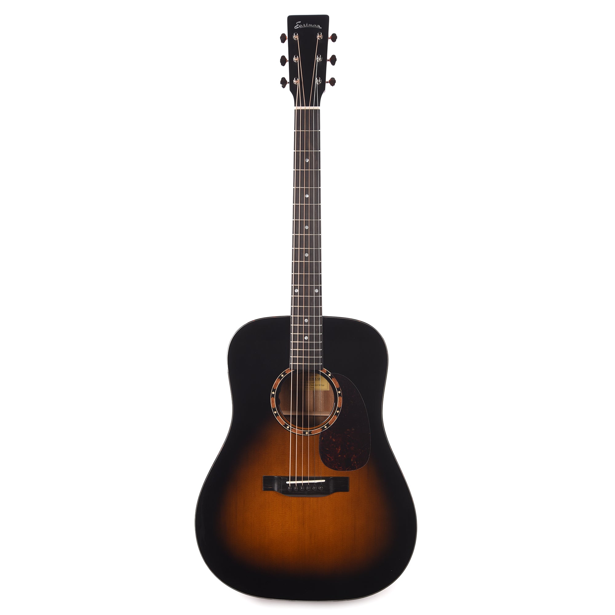 Eastman E2D Deluxe Sitka/Mahogany Truetone Gloss Sunburst Acoustic Guitars / Dreadnought