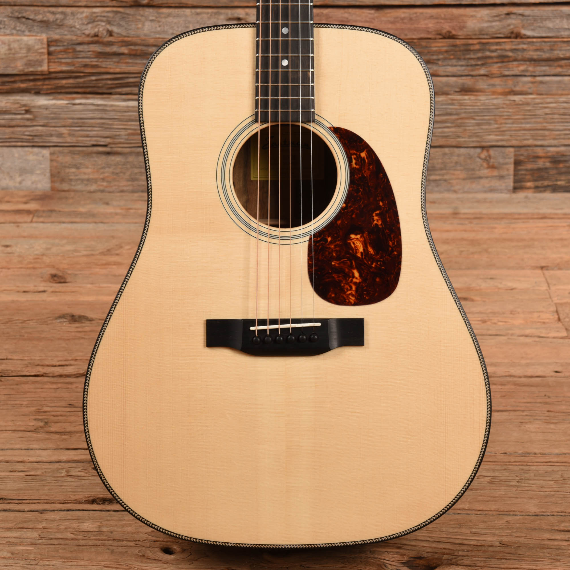 Eastman E3DE Sitka/Ovangkol Natural w/Pickup Acoustic Guitars / Dreadnought