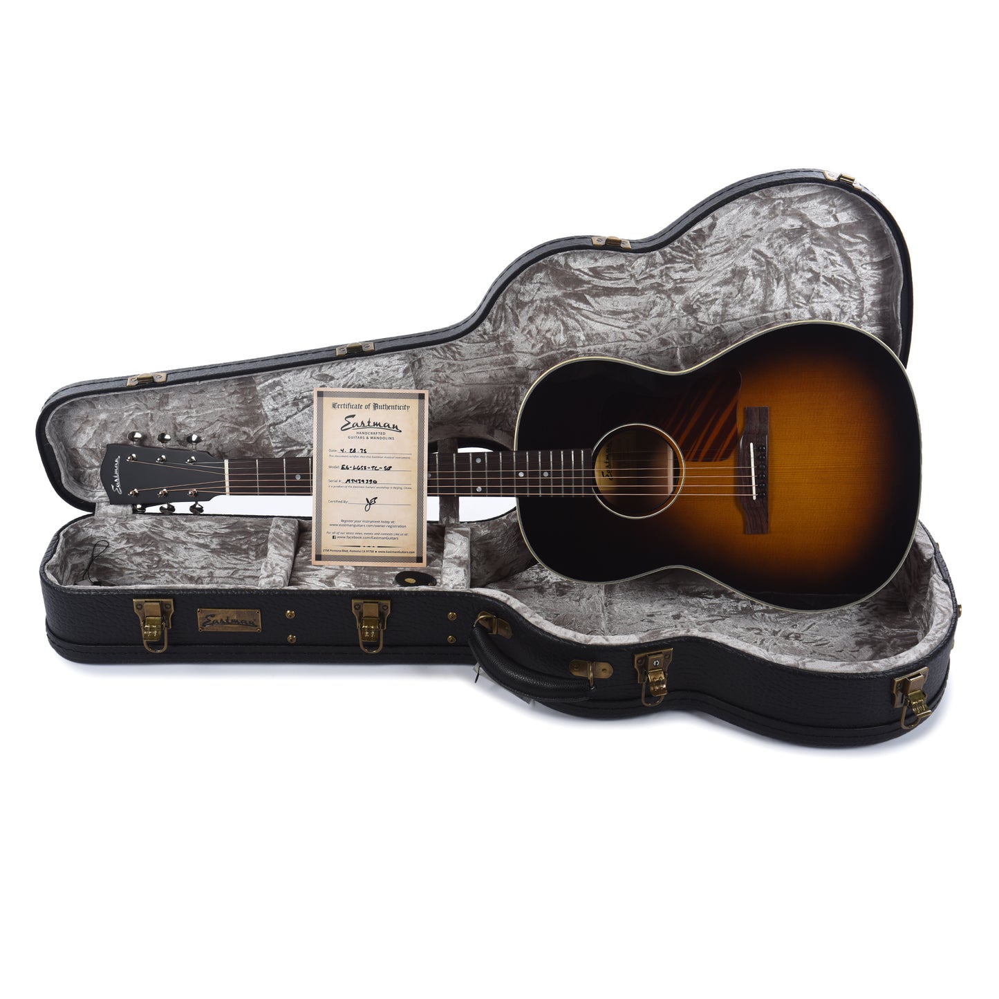 Eastman E6 LGSS Thermo-Cure Sitka/Mahogany Sunburst Truetone Gloss Acoustic Guitars / Dreadnought