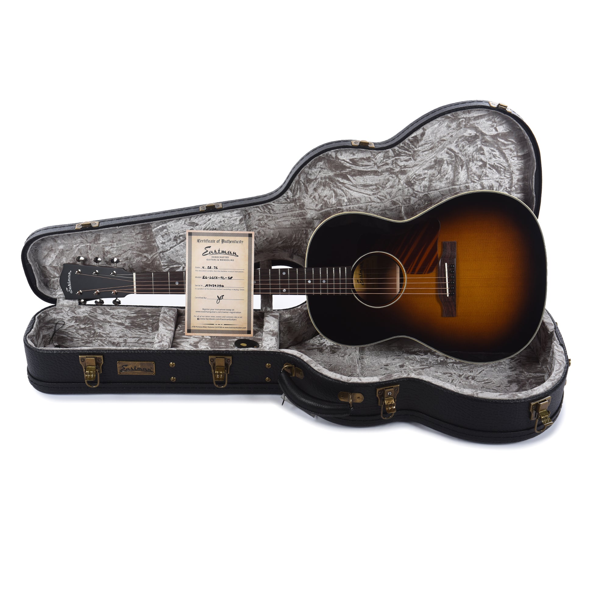 Eastman E6 LGSS Thermo-Cure Sitka/Mahogany Sunburst Truetone Gloss Acoustic Guitars / Dreadnought