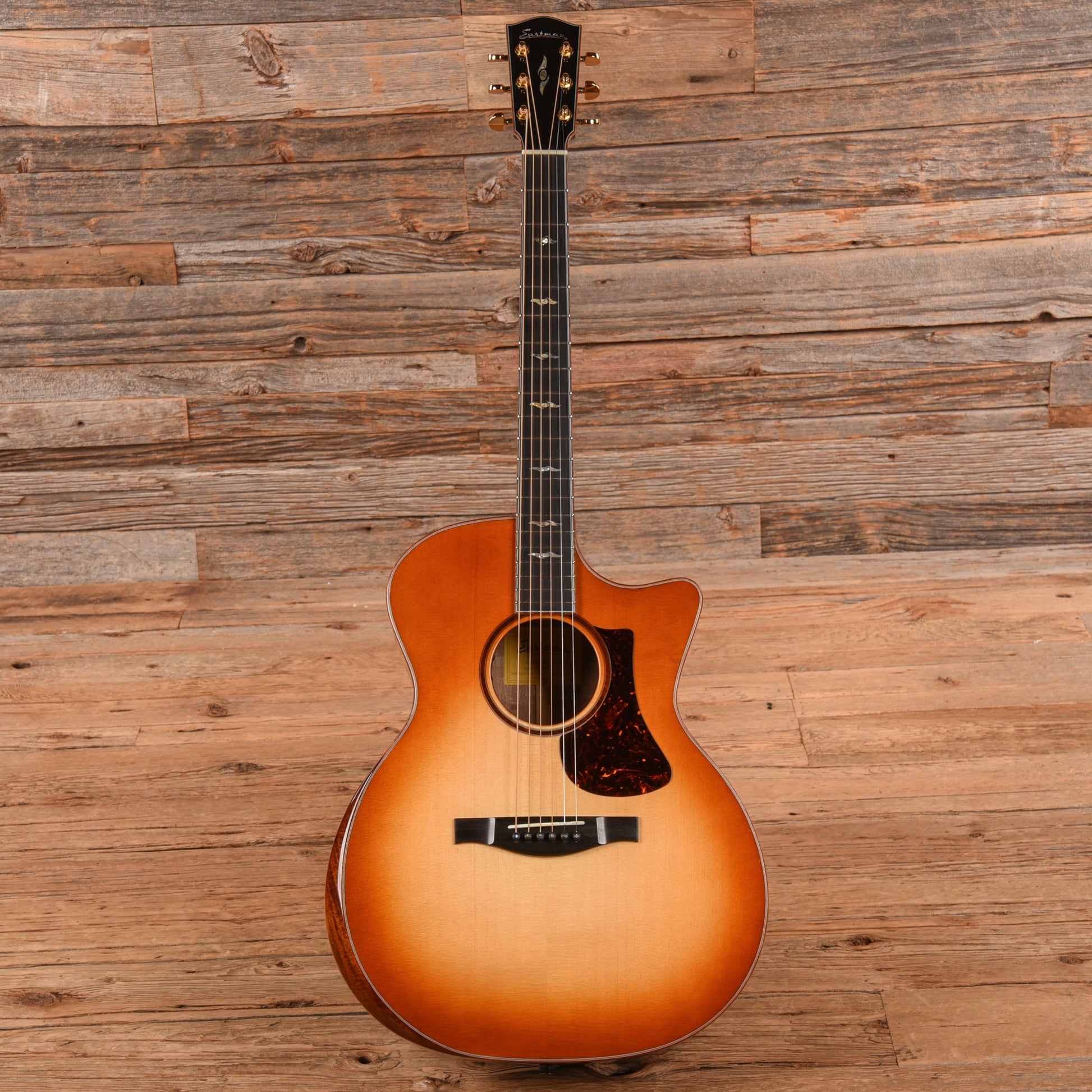 Eastman AC522CE Gold Burst 2024 Acoustic Guitars / OM and Auditorium