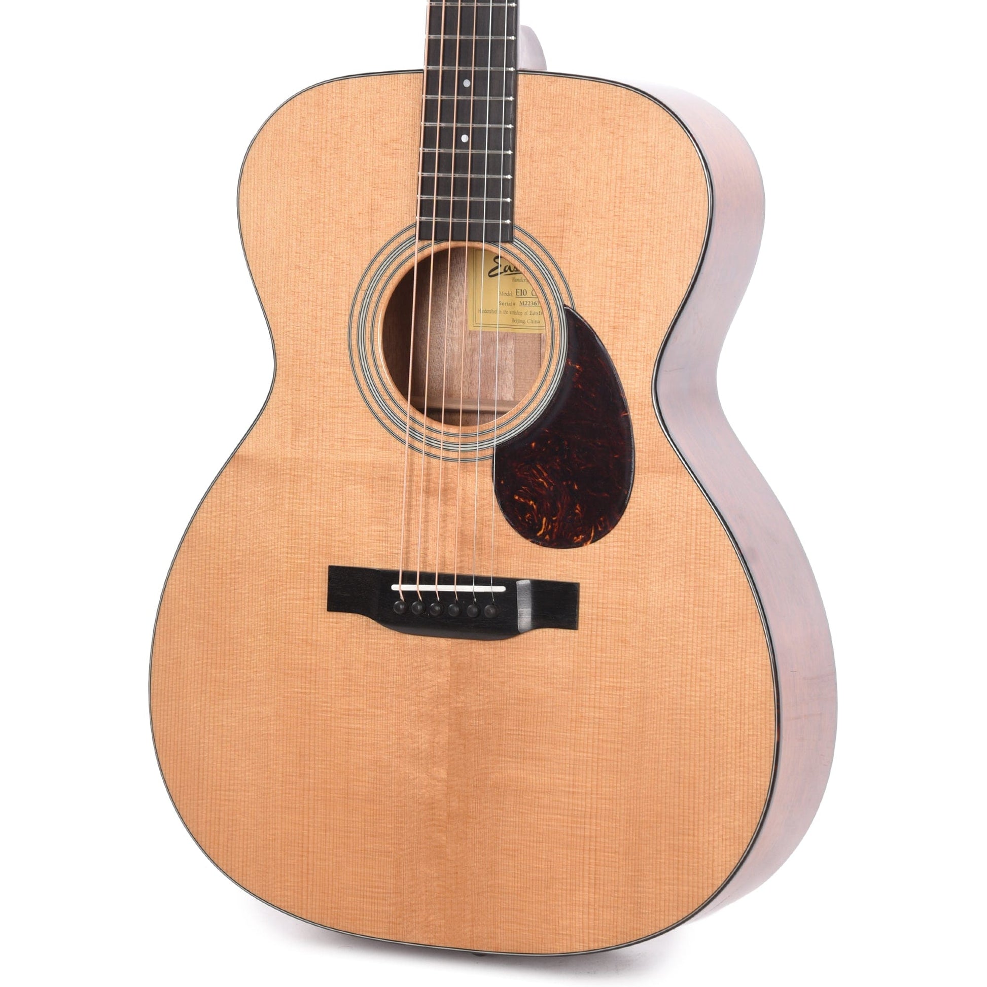 Eastman E10OM-TC Thermo Cured Adirondack Spruce/Mahogany OM Natural Acoustic Guitars / OM and Auditorium