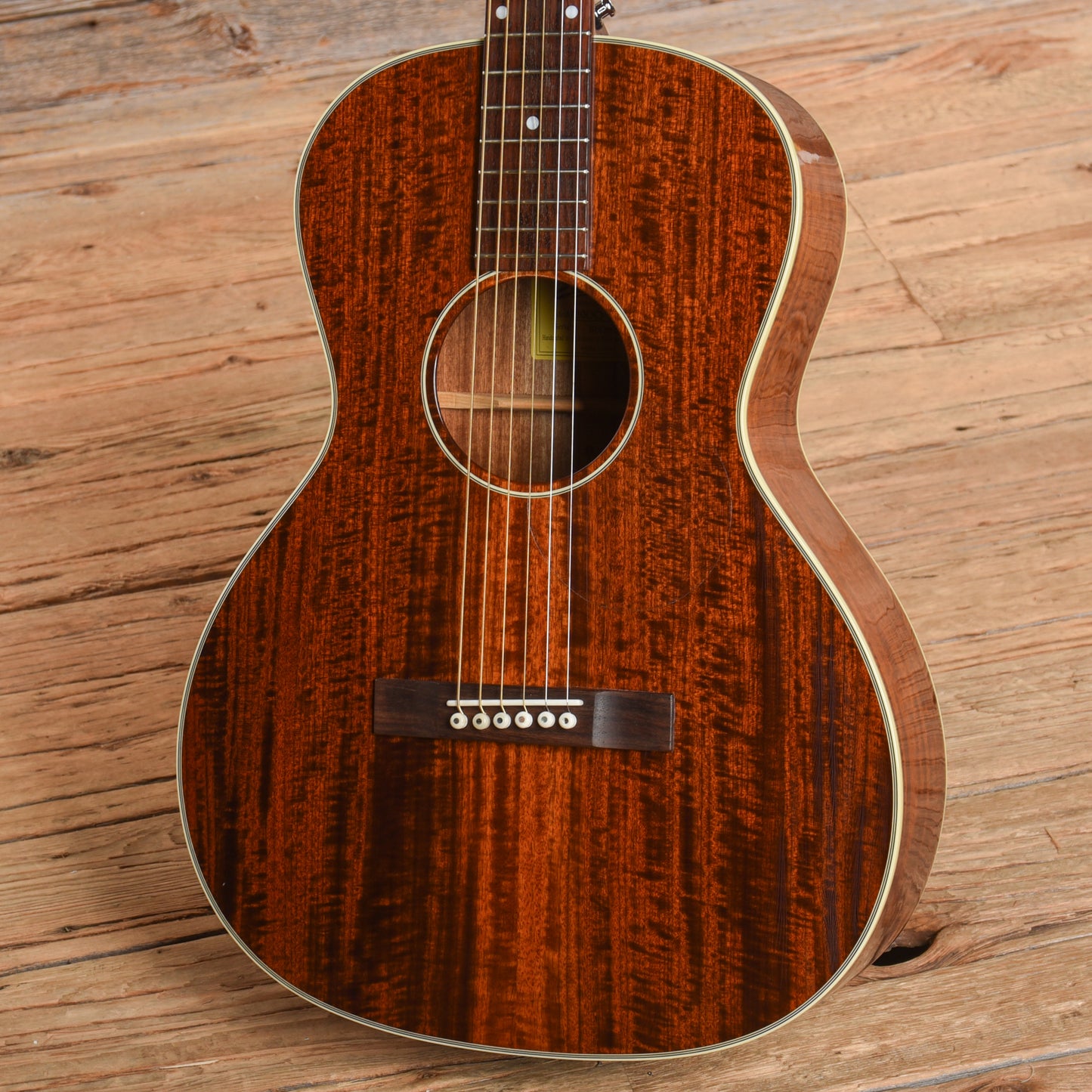 Eastman E10OO-M 12-Fret Solid Mahogany Natural Acoustic Guitars / OM and Auditorium