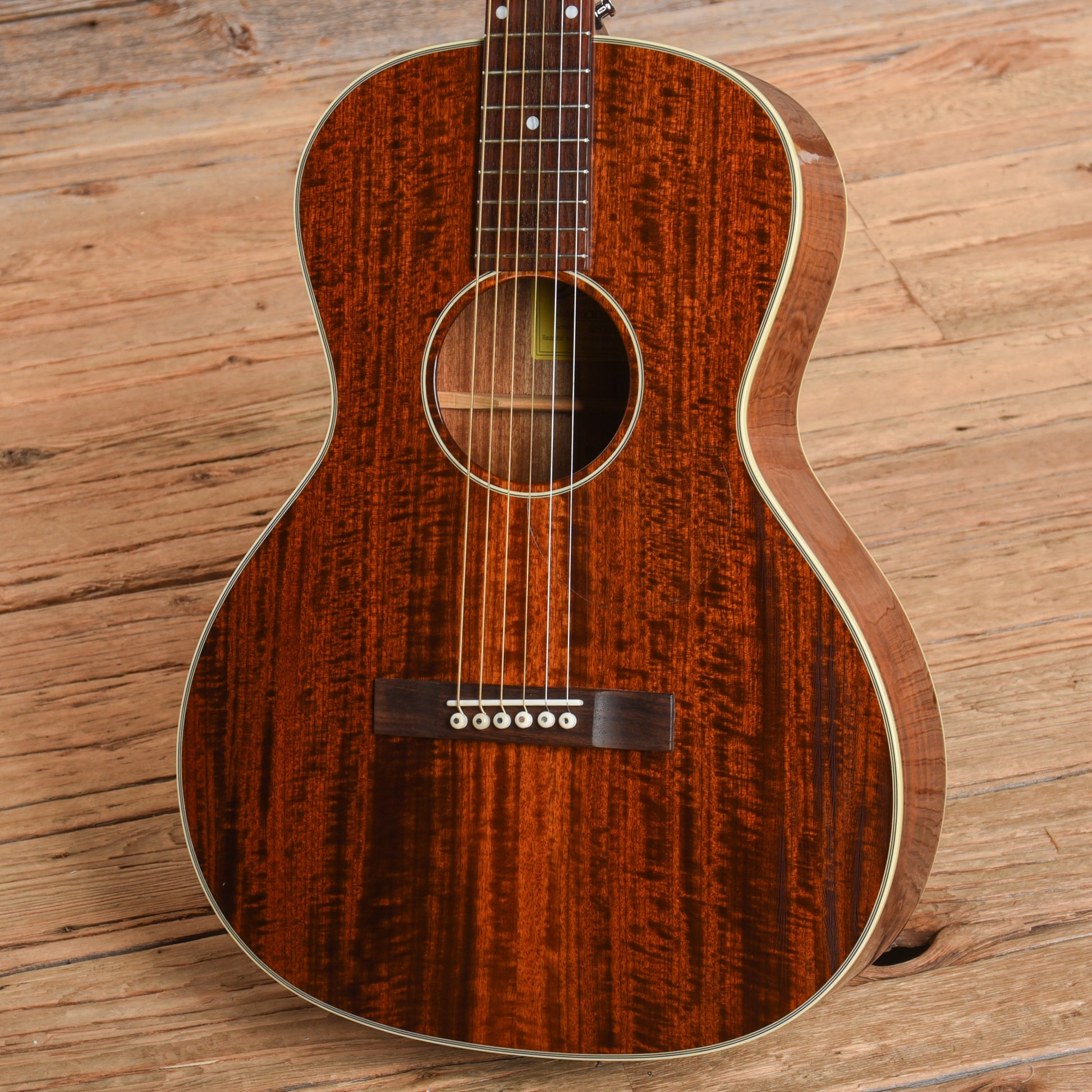 Eastman E10OO-M 12-Fret Solid Mahogany Natural Acoustic Guitars / OM and Auditorium