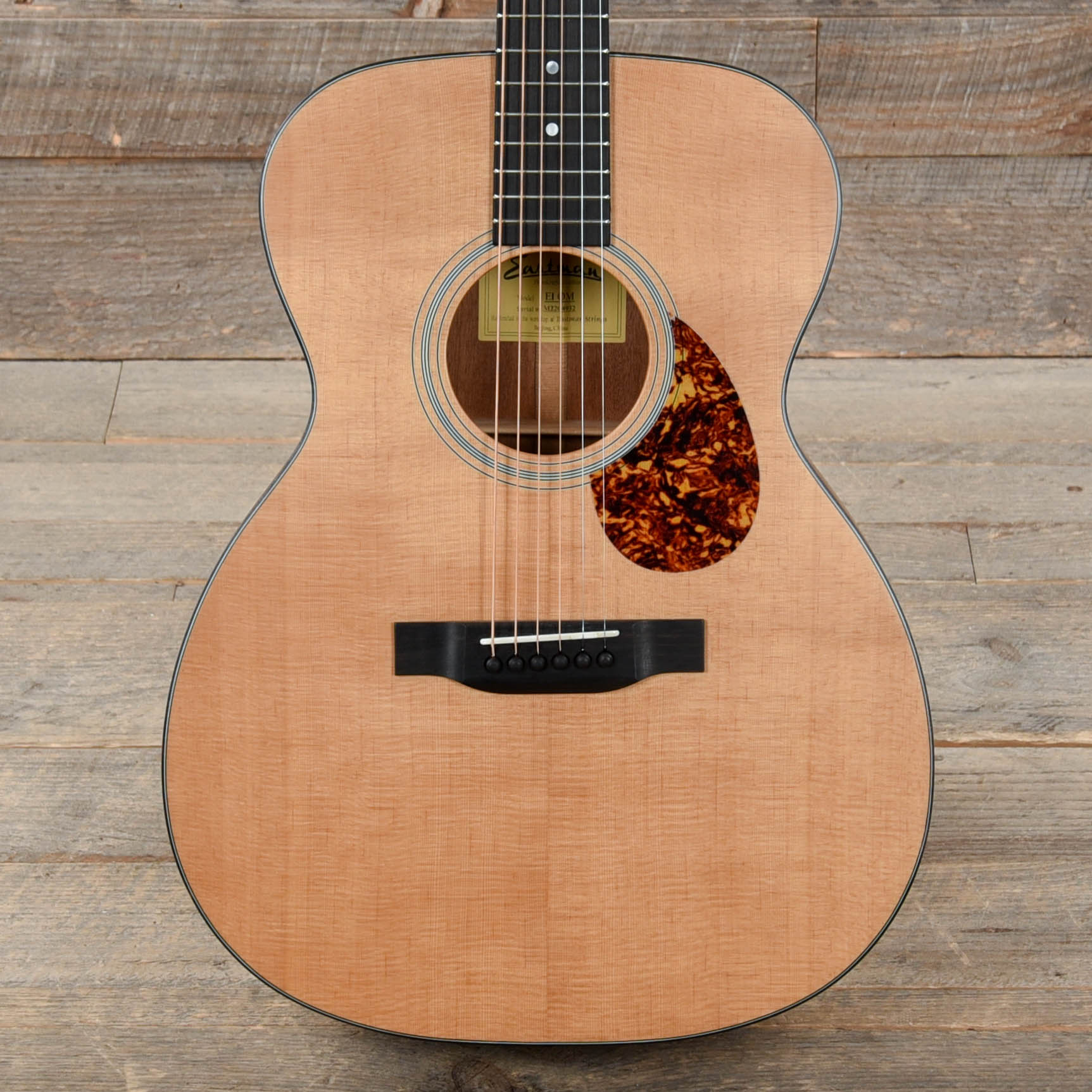 Eastman E1OM Spruce/Sapele OM Natural Acoustic Guitars / OM and Auditorium