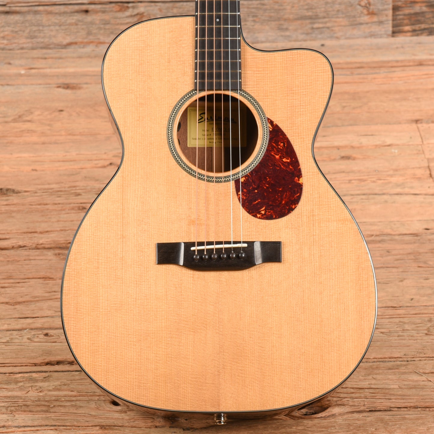 Eastman E1OMCE-Special Natural Acoustic Guitars / OM and Auditorium