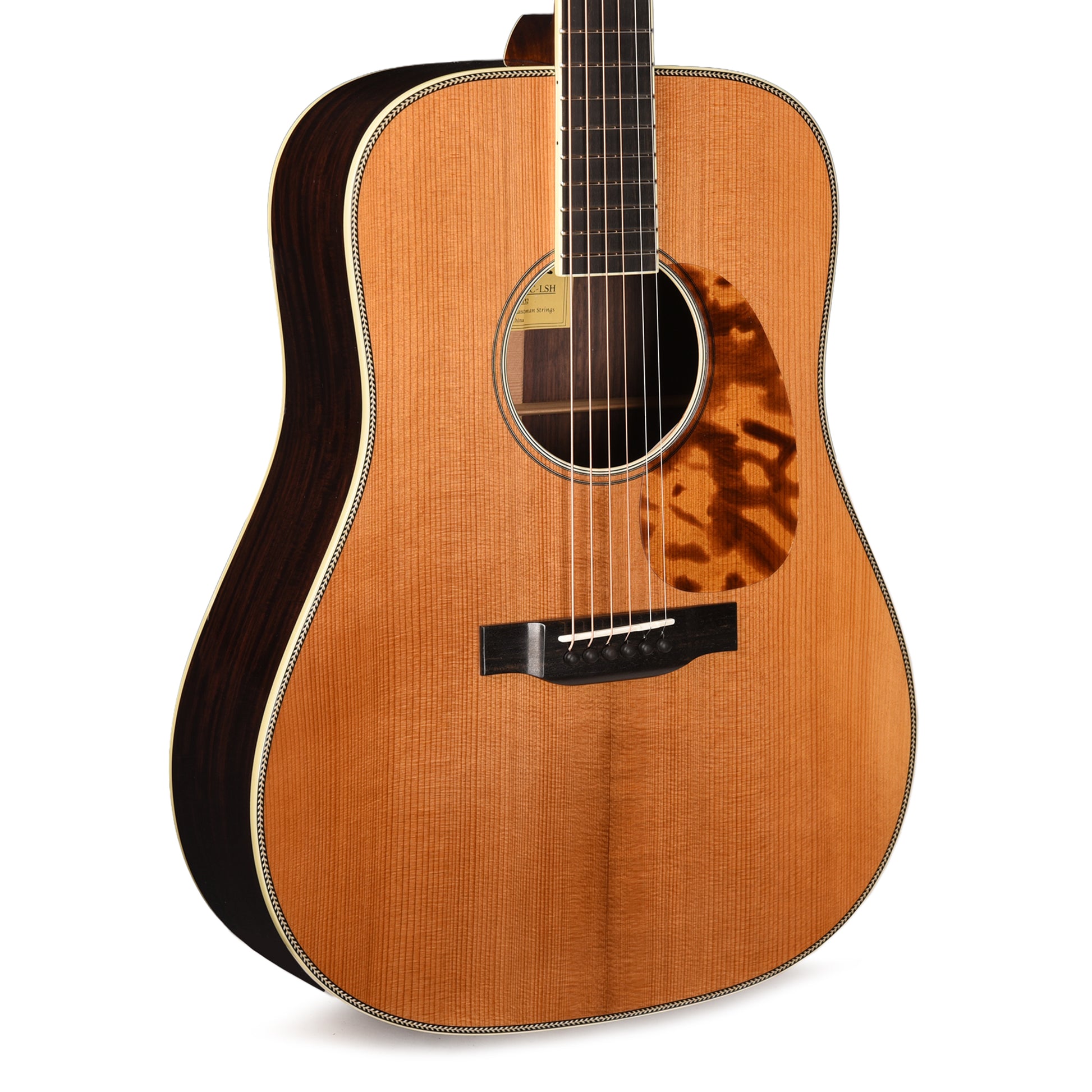 Eastman E20 Large Soundhole Dreadnought Thermo Cured Adirondack Acoustic Guitars / OM and Auditorium