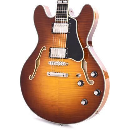 Eastman T486 Thinline Goldburst w/Seymour Duncan Humbuckers Electric Guitars