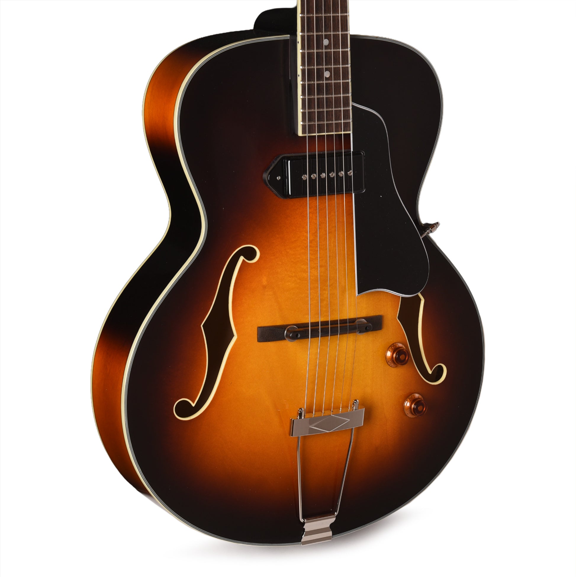 Eastman AR405 Hollow-Body True Vintage Sunburst w/P90s Electric Guitars / Hollow Body