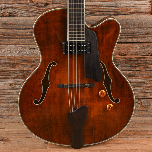 Eastman AR817CE Brown 2014 Electric Guitars / Hollow Body