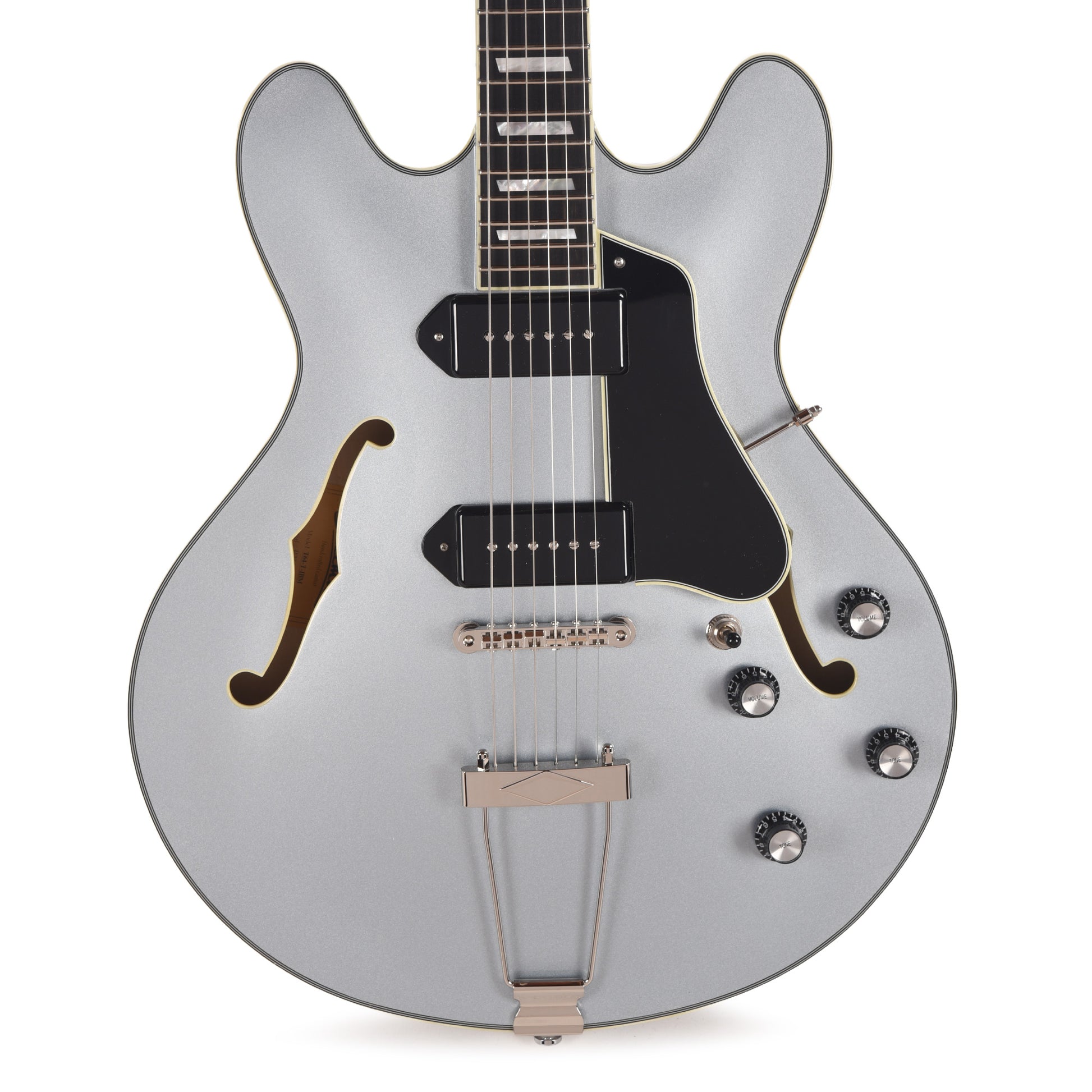 Eastman T64-T Hollow-Body Ice Blue Metallic Electric Guitars / Hollow Body