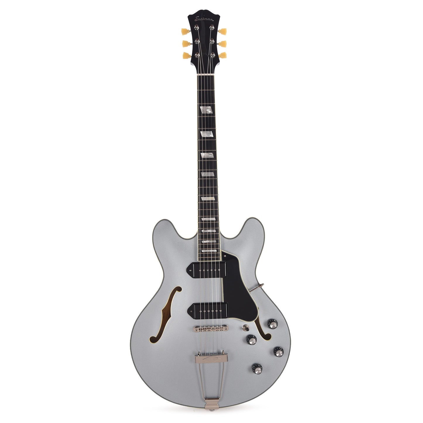 Eastman T64-T Hollow-Body Ice Blue Metallic Electric Guitars / Hollow Body