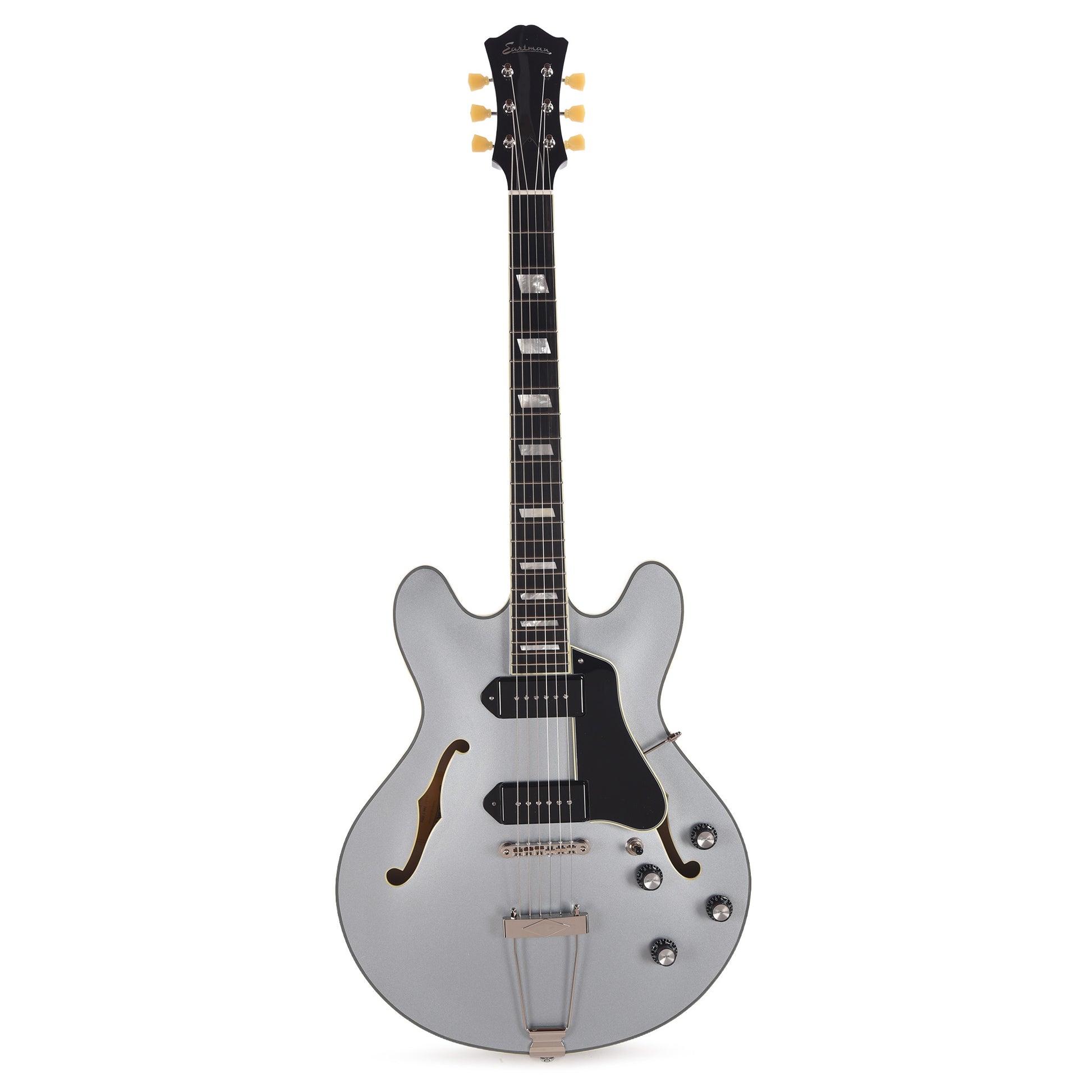 Eastman T64-T Hollow-Body Ice Blue Metallic Electric Guitars / Hollow Body
