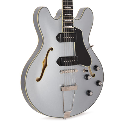 Eastman T64-T Hollow-Body Ice Blue Metallic Electric Guitars / Hollow Body