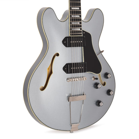 Eastman T64-T Hollow-Body Ice Blue Metallic Electric Guitars / Hollow Body