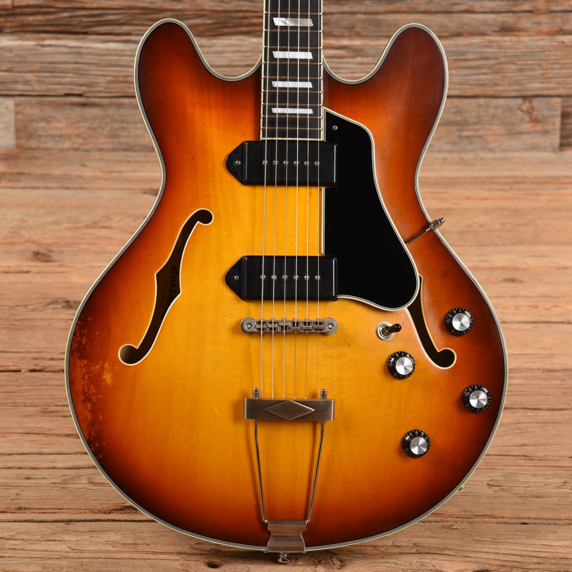 Eastman T64/V Thinline Antique Gold Burst 2022 Electric Guitars / Hollow Body