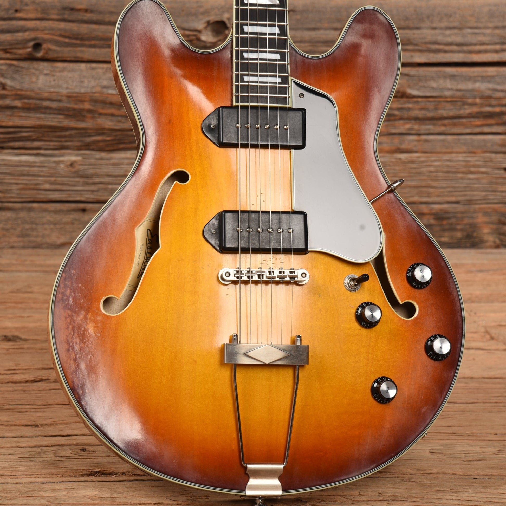 Eastman T64/V Thinline Antique Gold Burst 2022 Electric Guitars / Hollow Body