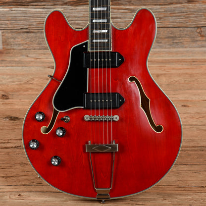 Eastman T64/V Thinline Cherry 2023 LEFTY Electric Guitars / Hollow Body