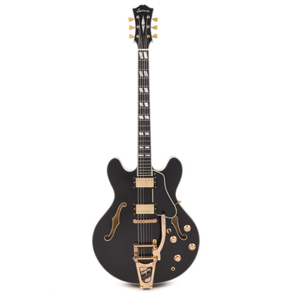 Eastman Limited Edition T59 Truetone Vintage Black w/Bigsby Electric Guitars / Semi-Hollow