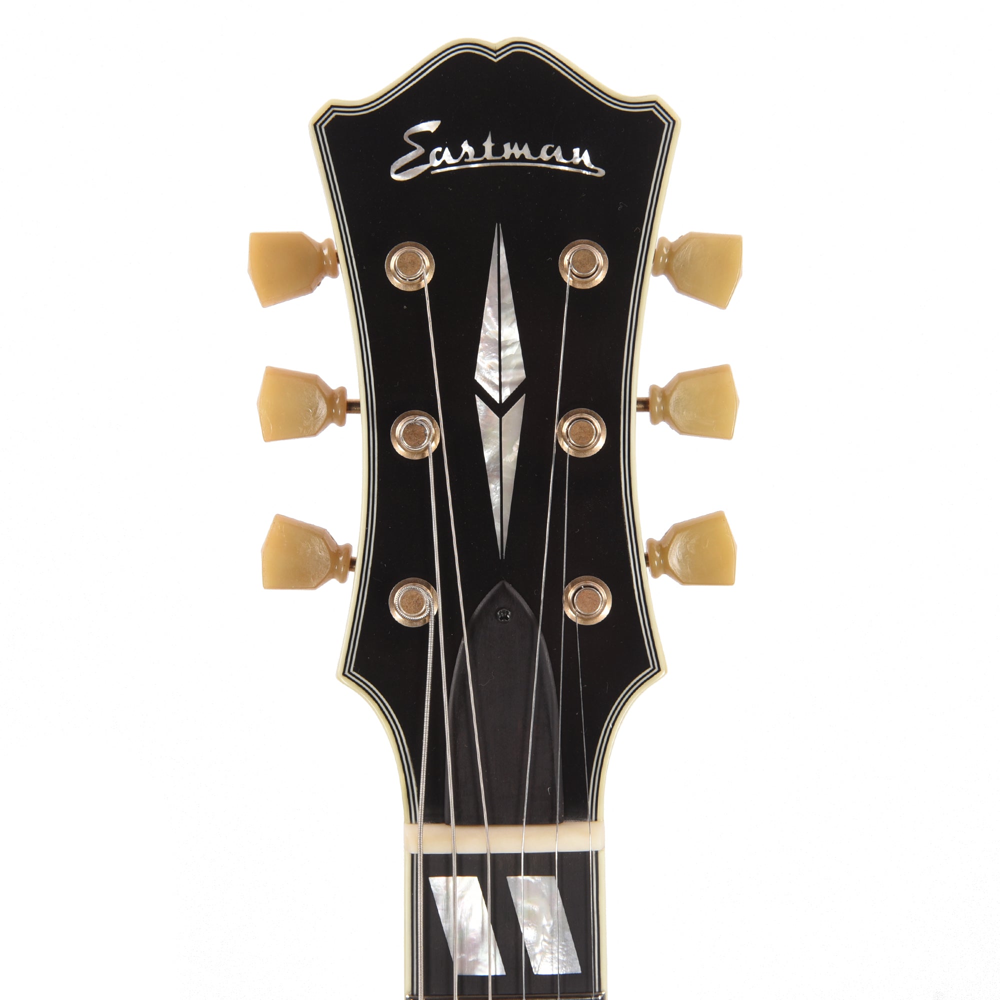 Eastman Limited Edition T59 Truetone Vintage Black w/Bigsby Electric Guitars / Semi-Hollow