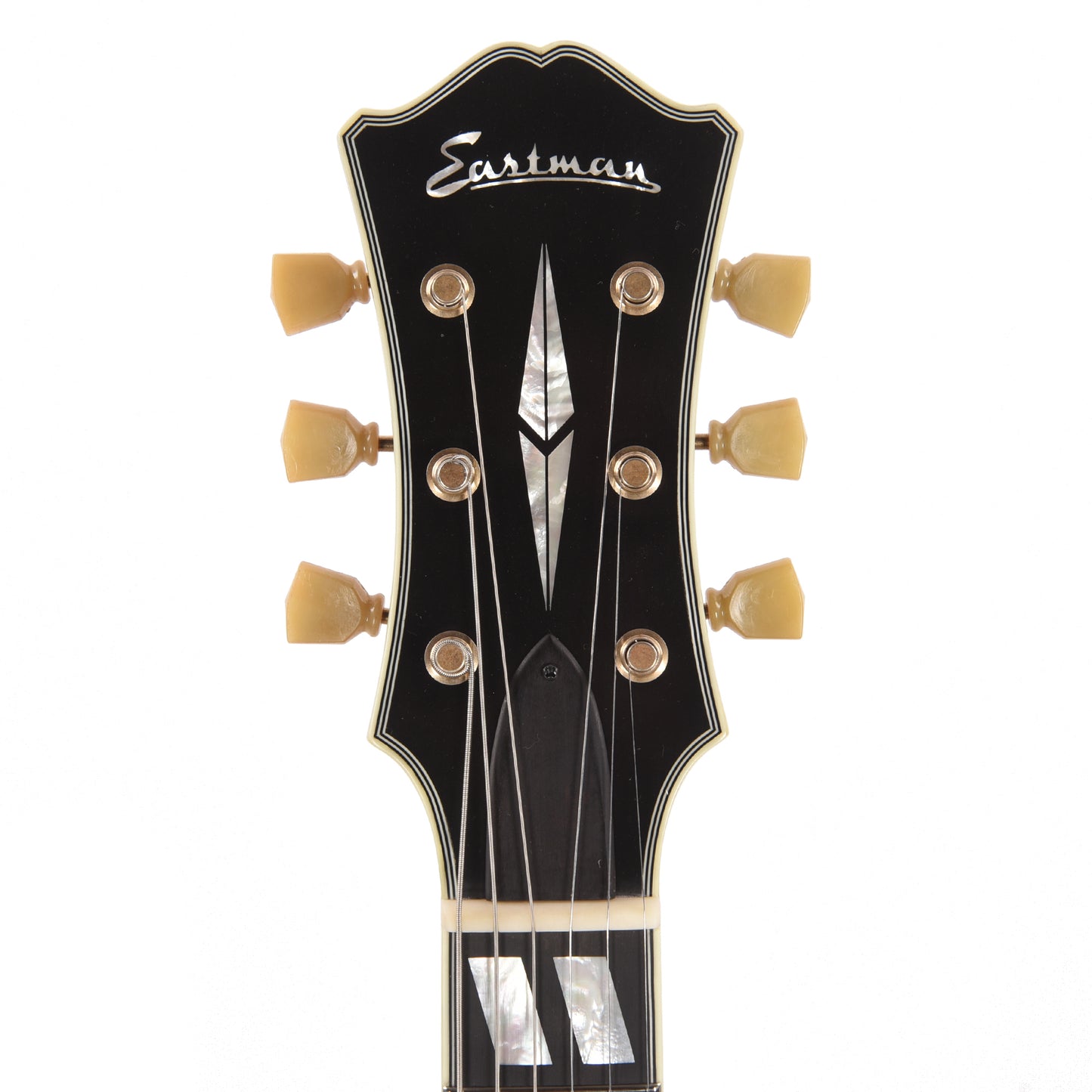 Eastman Limited Edition T59 Truetone Vintage Black w/Bigsby Electric Guitars / Semi-Hollow