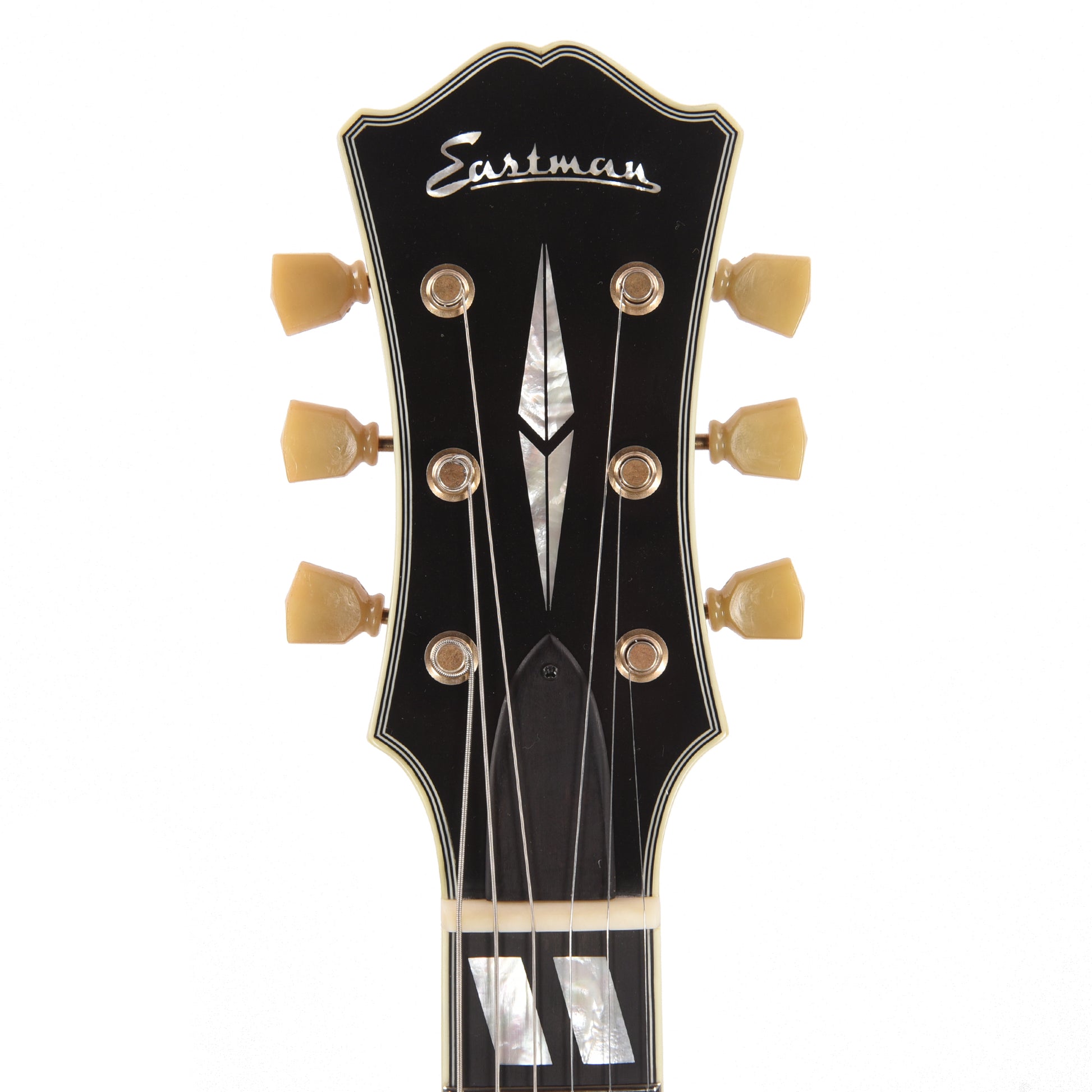 Eastman Limited Edition T59 Truetone Vintage Black w/Bigsby Electric Guitars / Semi-Hollow